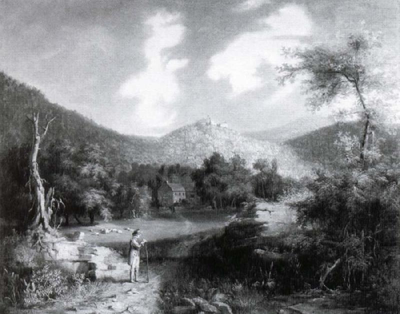 View of fort Putnam, Thomas Cole